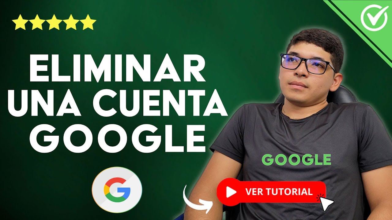 📲 Cómo QUITAR O ELIMINAR UNA CUENTA GOOGLE en Tablet con Android 📲 ...