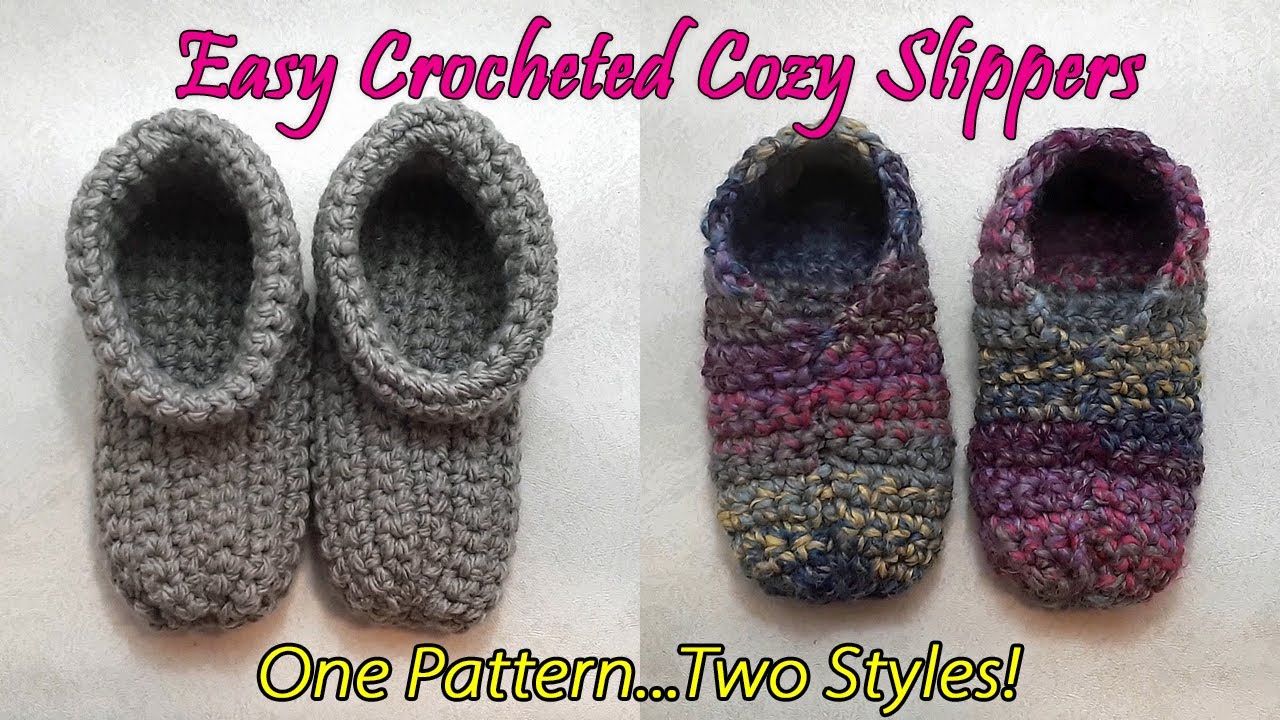 Crochet stockings [SIMPLE MODEL] - Crochet slippers socks for babies