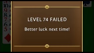 Level 74 A JOURNEY INTO THE 20'S 2024 Tripledot Solitaire Journey