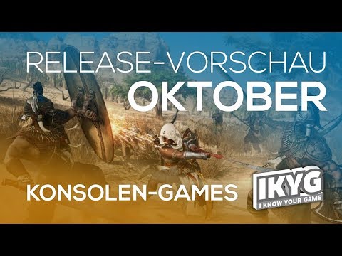 Games Release Vorschau - Oktober 2017 - Konsole