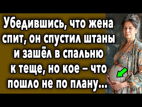 Убедившись, Что Жена Уснула, Он Зашёл В Спальню К Теще