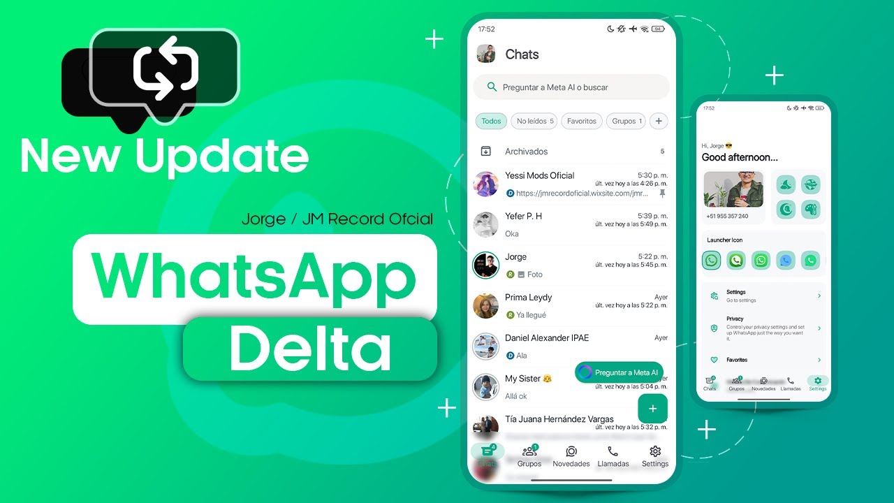 Nuevo WHATSAPP Delta GB v3.4.2 (Delta Labs) ✔ WHATSAPP EXTREMO 2026