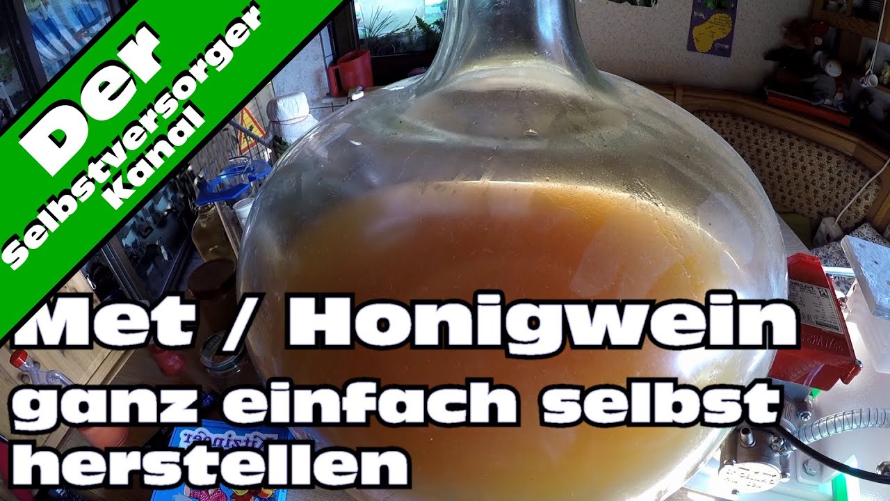 Köstlichen 🐝 Met / Honigwein 🍯 wie in Valheim ⚔️ selber machen - Teil 1 - Die Methalle