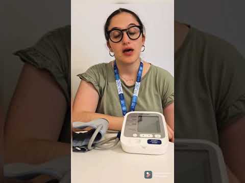 Measure your blood pressure at home