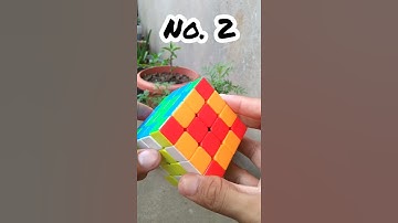 cool 😎 pattern in 4x4 cube