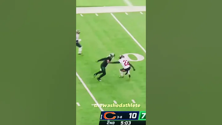 Garret Wilson INSANE JUKE for the TD 🔥 #shorts