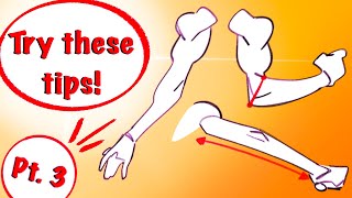How To Simplify The Arm When You’re Drawing! Pt. 3