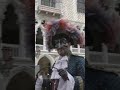 A mask with a wip: Venetian carnival 2022