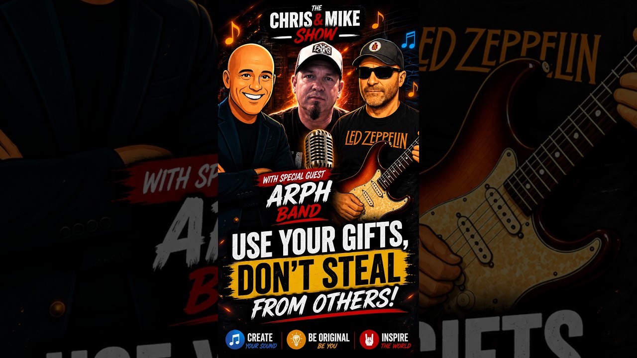 Use Your Gifts, Don’t Steal From Others #chrisandmikeshow #ChrisandMike #Real #Music #Raw