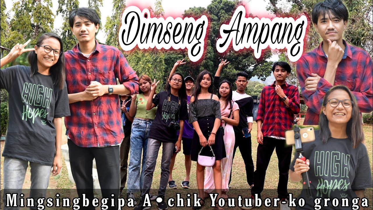 Dimseng Ampangko gronga | Met Dimseng Ampang(1st YouTuber among Garos)