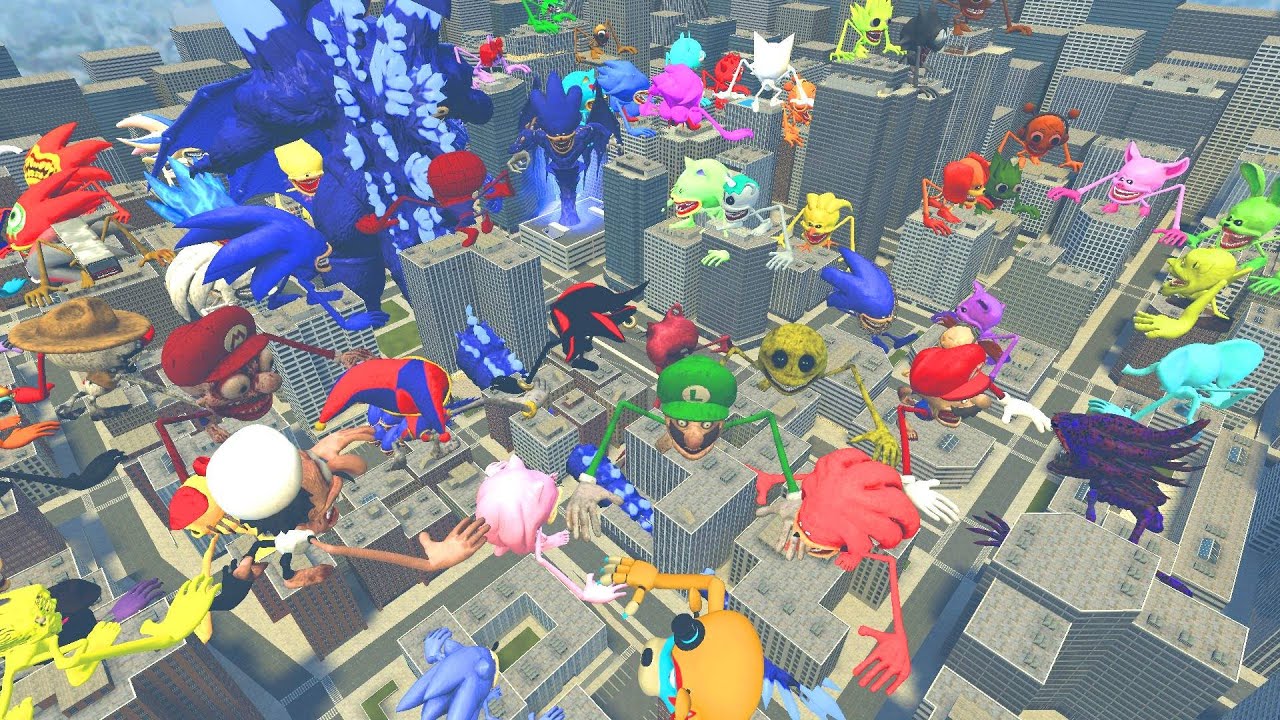 AMY TAPES BLUE CTHULHU SONIC2 MINECRAFT TAPE IN GARRY'S MOD