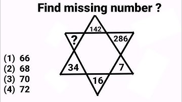 Find Missing Number in Hindi #Shorts  REASONING in Missing Number, SSC CGL Reasoning , RRB, NTPC