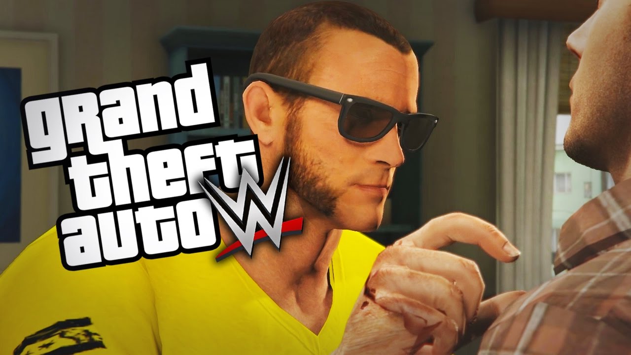 GTA 5 WWE Mods - Ep 13 - "PUNK GETS A JOB?!!" (GTA 5 Mods Lets Play #13)