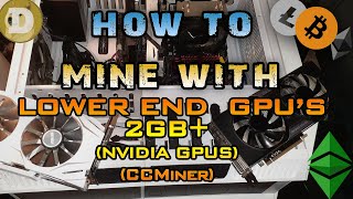 How to Mine with 2GB GPU | BTC DOGE LTC ETH +MORE | 2021 | EASY