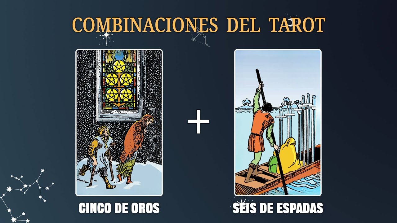 Cinco De Espadas Seis De Oros