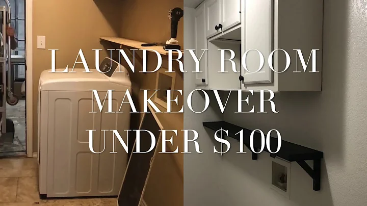 LAUNDRY ROOM MAKEOVER UNDER $100