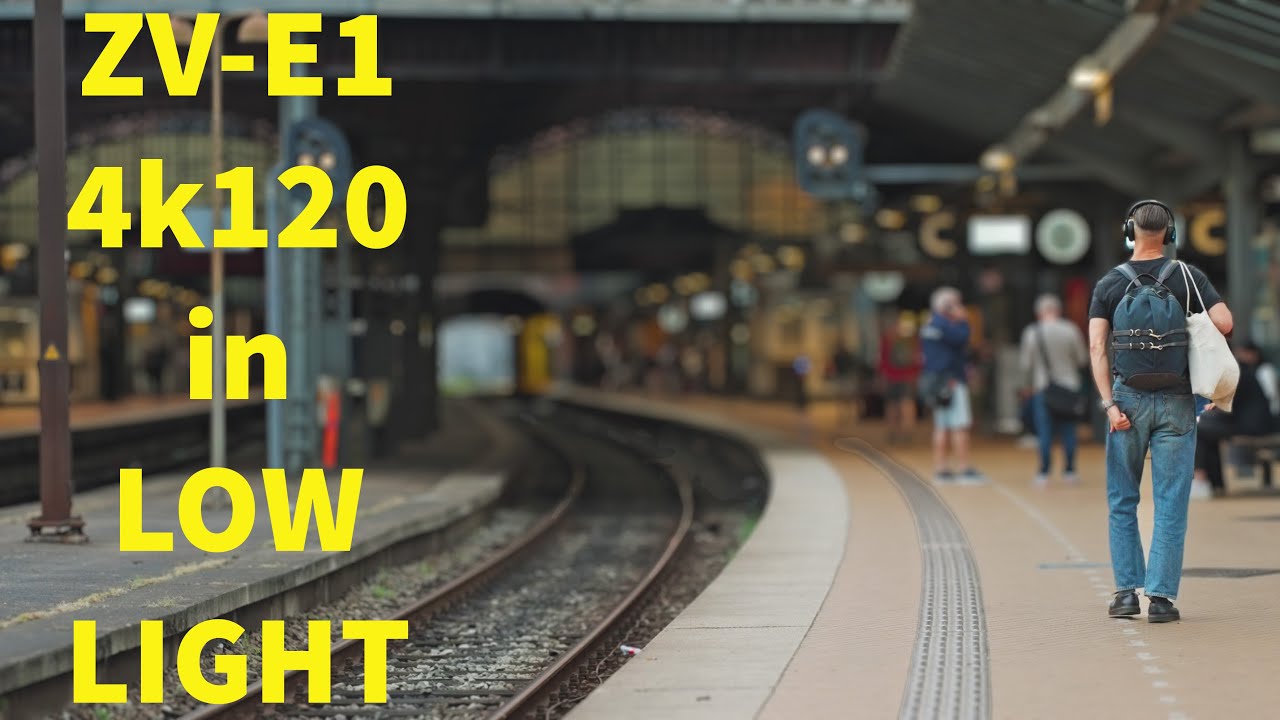 Sony ZV-E1 4k120 Low light - Real World Tests - Sony ZVE1 4K 120fps