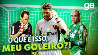 FALHAS ou FRANGOS? Qual GOLEIRO nunca errou jogando com os pés? | LISTAS | ge.globo