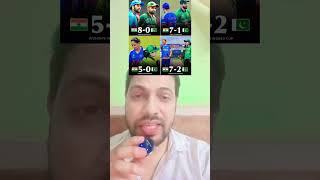india vs pakistan history in world cup | India vs pakistan world cup history