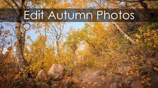 Edit Autumn Photos in Capture One and Photoshop