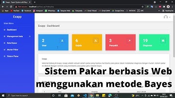 Sistem Pakar Berbasis Web menggunakan metode Teorema Bayes - JodyKrido