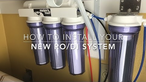 How to Install Your RODI System from Melev