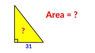 Can You Find the Area of the Triangle | Nice Geometry Problem | 2 Methods to Solve