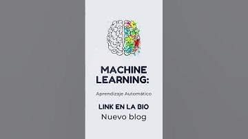 Introducción al Machine Learning: Aprendizaje Automático - #shorts