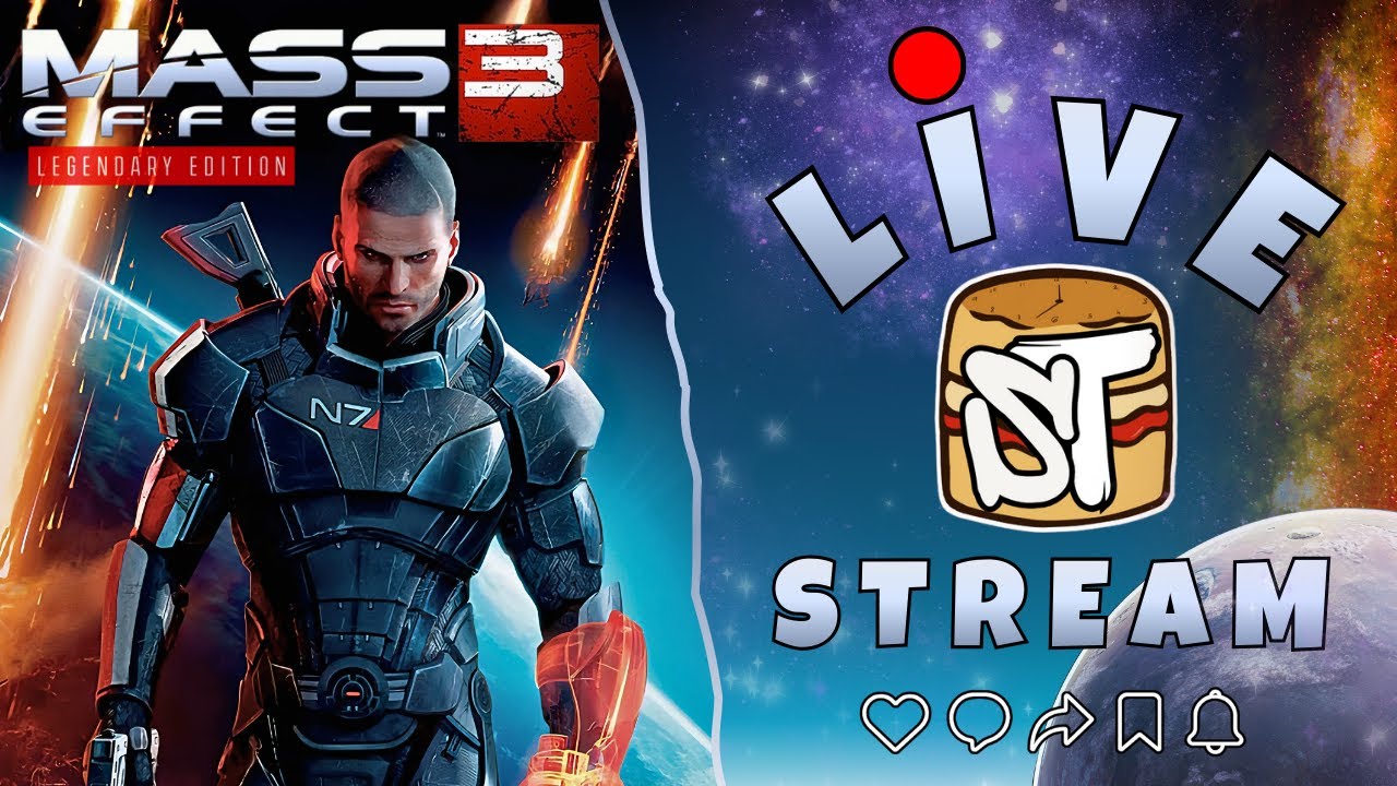 LIVE 🔴 Mass Effect 3 | NO REST FOR THE N7 CREW