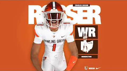 Charles Rosser 2020 BGSU National Signing Day