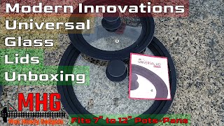 Modern Innovations Universal Glass Lids Unboxing, What's in the Box