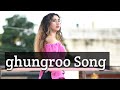 Ghungroo song  dance covered by namita joshi official  hrithik roshan  vaani kapoor