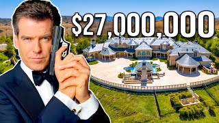 The Millionaire Lifestyle of Pierce Brosnan