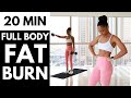 INTENSE 🔥 Full Body Fat Burn - NO SQUAT & NO LUNGE (KNEE FRIENDLY)