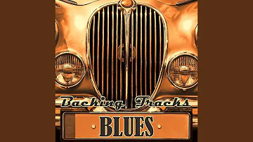 Classic Texas Blues Backing Track in A