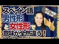 【まとめ】スペイン語・男性形と女性形で意味が全く違うめずらしい単語【#056】