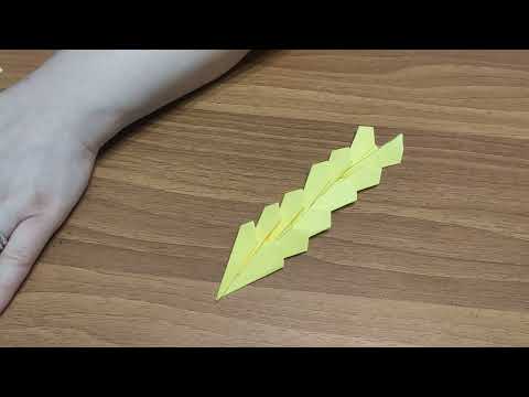 Колосок схема оригами