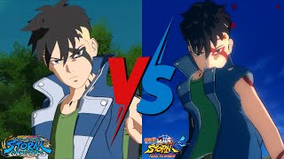 Kawaki Comparison - Naruto Storm Connections Vs Naruto Ultimate Ninja Storm 4 MOD