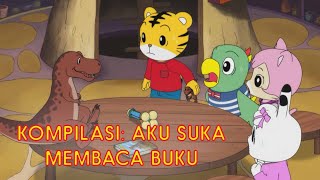 Kompilasi: Aku Suka Membaca Buku | Kartun Anak Bahasa Indonesia | Shimajiro Indonesia