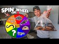 Spin the Wheel & BUYING Whatever it Lands On - Challenge