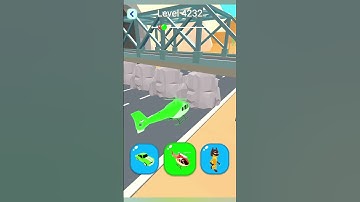 Shape shifting2 game level #4232     hyper casual game #shapeshifting  #gameplay #gaming #shortvideo