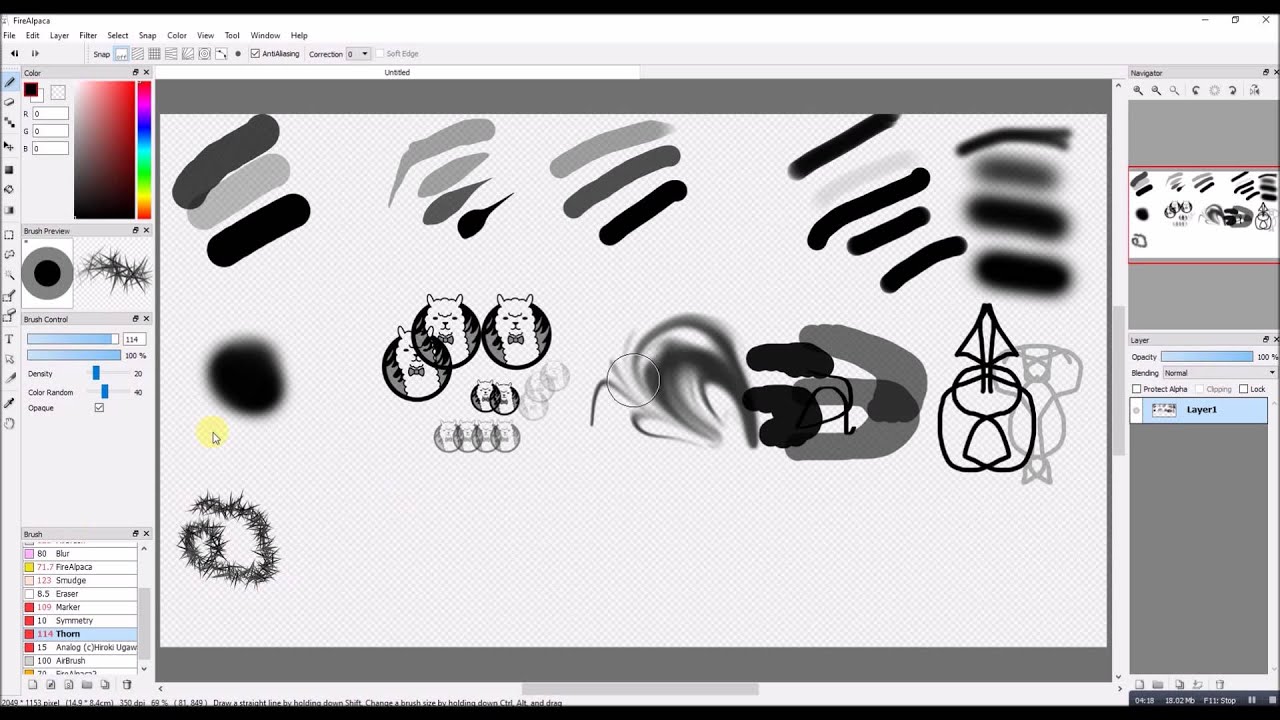 firealpaca brushes free