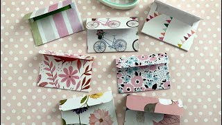 DIY Teeny Mini Envelopes ~ 2 ways 💌 w/or without measuring - Using your Paper Stash