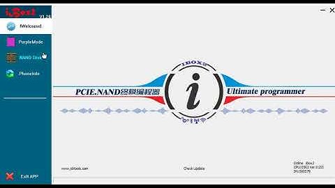 iBox2 Change syscfg data