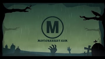 Halloween Logo Reveal After Effects Templates