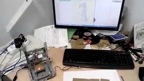 Лазеро - гравировальный станок с ЧПУ на GRBL Arduino