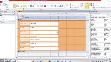 Tutorial mengolah Database menggunakan Ms. Acces dan Menghubungkannya Ke Visual Basic 6.0