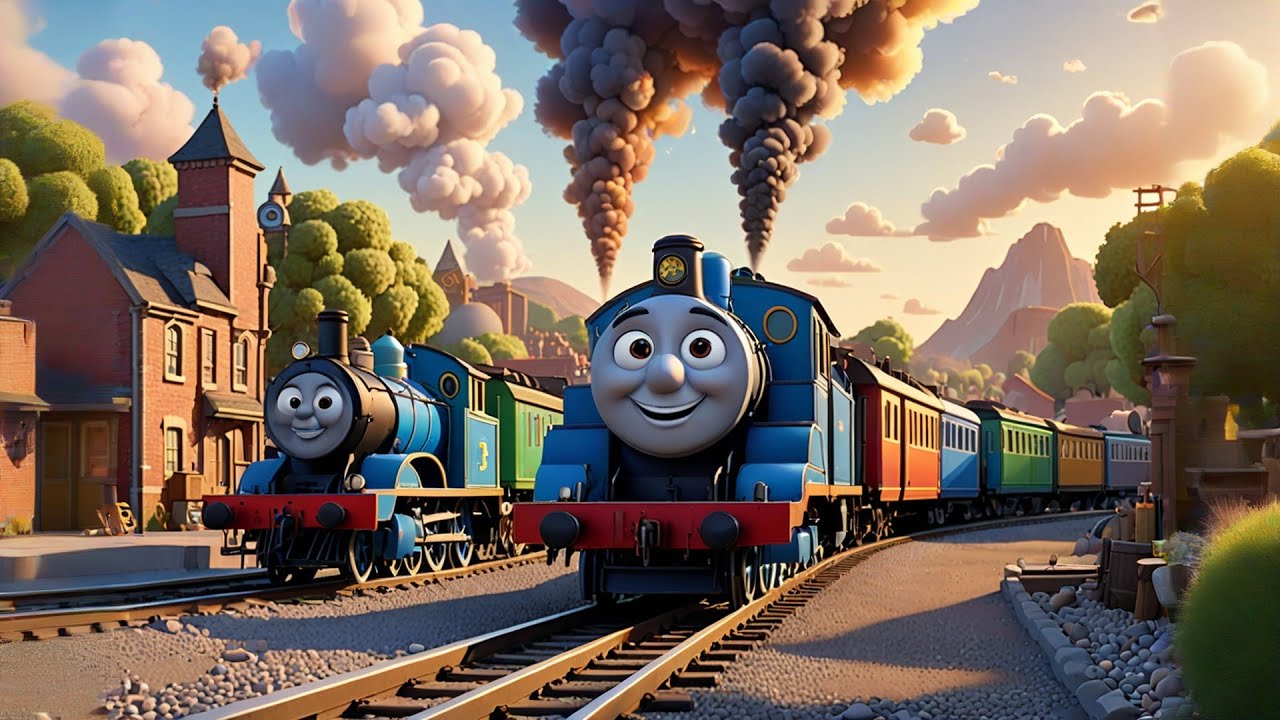 Timtie 0 Train Timmy Train Crosses Bridges + More Nursery Rhymes & Kids Songs - YouTube