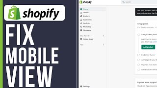 How to Fix Mobile View on Shopify | Resize Images/Videos