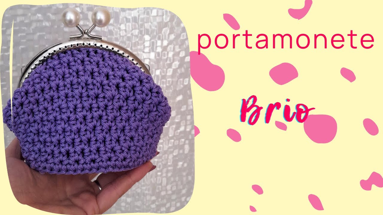 Tutorial 🌹portamonete Brio🌹